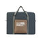 Travel Folding Handbags Clothing Storage Large Capacity Luggage Bag  - Black