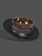 Planet Cat Feeder Bowl Dry Wet Separation Rotating Design Foodgrade Material Anti-slip Design Removable Bowl Easy to Clean - Black