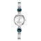 Estilo elegante Mujer Watch Diamante Acero inoxidable Watch Delicado brazalete de cuarzo Watch - 06