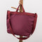 Men And Women Lightweight Portable Gym Bag Boarding Large Capacity Folding Travel Bag - Wine Red