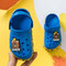 Unisex Kids Cartoon Character Decor Beach Clog Water Sandals - Blue
