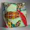 Capa de almofada de papagaio tropical de dupla face, sofá doméstico, escritório Soft, fronhas decorativas artísticas - #6
