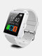 3 Couleurs Acrylique Silicone Hommes Sport Multifonctionnel Smart Bluetooth Caméra À Distance Watch Portable Watch Numérique Watch - blanc