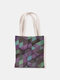 Women Canvas Quilted Bag Handbag Shoulder Bag Shopping Bag Tote - 12