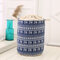 35x45cm Waterproof Durable Cloth Storage Basket High Capacity Cotton Linen Laundry Box Organizer - #02
