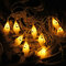 Specter Skeleton Ghost Eyes Padrão Halloween LED Luz de corda Decoração de festa divertida de feriado - #3