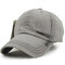 Men Women Vintage Washed Denim Cotton Baseball Cap Adjustable Golf Snapback Hat - Gray