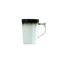 Taza de cerámica para fregar con cuchara de tapa Taza de gran capacidad para oficina Taza de regalo para parejas - 6