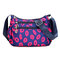 Women Nylon Leisure Crossbody Bag Multi-Slot Waterproof Shoulder Bag - #09