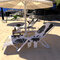 التجفيف السريع منشفة الشاطئ غطاء كرسي ستوكات كرسي صالة غطاء منشفة مع جيوب جانبية لحمام السباحة الشمس المتسكع حديقة فندق - #05