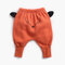 Cute Animal Pattern Unisex Kids Harem Pants For 6-36 Months - Red