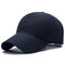 Men's Summer Adjustable Breathable Mesh Hat Quick Dry Cap Outdoor Sports Climbing Baseball Cap - Dark Blue