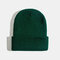 Unisex Solid Color Knitted Wool Hat Skull Cap Beanie Caps - #03