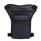 Men Outdoor Waist Bag Nylon Multi-pocket Crossbody Bag - Blue