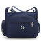 Women Nylon Casual Light Large Small Size Crossbody Bags Shopping Shoulder Bags  - Blue