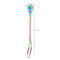  Creative Colorful Flower Stainless Steel Fork Fruit Kitchen Tools - #1