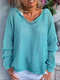 Hollow Out Solid Color Long Sleeve Casual Hoodie - Green