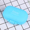 Portable Four-grid Pill Box Plastic Storage Box - Blue