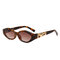 Women Vintage Vogue Sunglasses UV400 PC Sunglasses Outdoor Travel Beach Cat Eye Sunglasses - #2