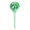 Watering Globe Set Colorful Hand-Blown Glass Plant Watering System Garden Home Tools - Green