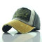 Men Washed Cotton Baseball Cap Outdoor Sunshade Adjustable Hats - #01