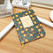 Korean Cute PU Leather Cover Floral Flower Schedule Book Daily Planner Organizer Notebook - #4