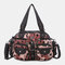 Women Waterproof Animal Pattern Handbag Crossbody Bag - Pink