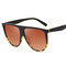 Men's Woman's Retro Sunglasses Fashion Big Circle Round Frame Sunglasses - #02