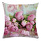 Flower Bouquet 45*45cm Cushion Cover Linen Throw Pillow Car Home Decoration Decorative Pillowcase - #2