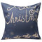 Christmas Letters Throw Pillow Case Square Sofa Office Cushion Cover Home Decor - #3