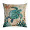 Octopus Turtle 45*45cm Cushion Cover Linen Throw Pillow Home Decoration Decorative Pillowcase - #6
