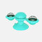 Rotating Turntable Cat Toy Pet Suction Cup Pet Ceaning Toy Comb Brushing Tooth Brush Toy - Blue
