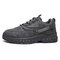 Men Synthetic Suede Non Slip Hard Wearing Casual Shoes - Gray
