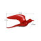 European 3D Stereo Wall Resin Bird Wall Background Ornament Home Furnishing Crafts Decoration - #6