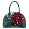 Women Fashion Elegant High Light Patent Leather Waterproof Small Shoulder Bag Handbag - Green