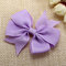 1 Pcs DIY Ribbon Butterfly Hair Bow Wedding Party Home Decoration  - Light Purple
