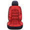 Taille universelle hiver épaissir court tapis de couverture de siège de voiture en peluche tapis de coussin de siège chaud Sost - rouge