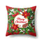 Creative Classical Merry Christmas Printed Throw Pillow Case Home Sofa Cushion Cover Christmas Gift - #12