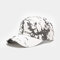 Tie-dye Baseball Cap Fashion Leisure Shade Hat - White