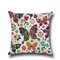 Fantasy Butterfly 45*45cm Cushion Cover Linen Throw Pillow Car Home Decor Decorative Pillowcase - #3