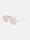 Men Retro Fashion Outdoor UV Protection Circle Round Sunglasses - #04
