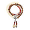 Women's Ethnic Bracelet Retro Agate Wooden Beads Multilayer Bracelet - #1