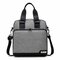 Oxford Clutch Bag Casual Business Multi-pocket Single-shoulder Crossbody Bag For Men - Grey