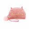 Travel Casual Waterproof Hand Cosmetic Washing Bag Multi-pockets Storage Bag - Pink