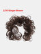 14 Colors Long Curly Wig Piece Disk Hair Caterpillars Hair Packs Bride Hair Extensions - #04