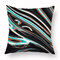 INS Style Abstract Colored Printed Short Plush Cushion Cover Home Art Decor Sofa Throw Pillow Cover - #2