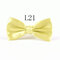 Men's Solid Color 24 Color Bow Tie Dress Tie Business Bow Tie Wedding Bow Tie - 21