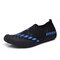 Tênis masculino multifuncional ciclismo caminhada corrida Yoga Praia sapatos aquáticos - azul