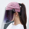 COLLROWN Women's Sun Hat Anti-UV Visor Anti-fog - Purple