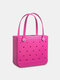 Women PVC Fashion Large Capacity Print Handbag Tote - #06